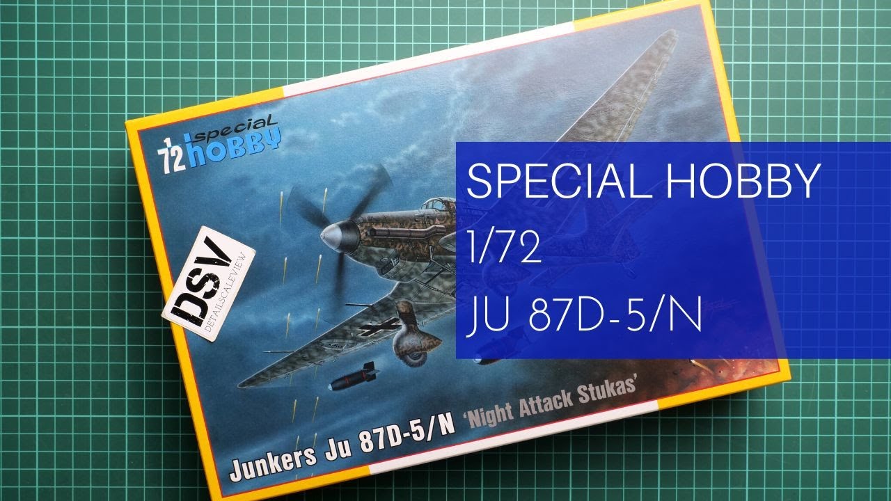 Special Hobby 1/72 Ju 87D-5/N (SH72458) Review