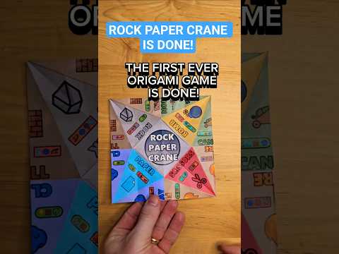 Rock Paper Crane