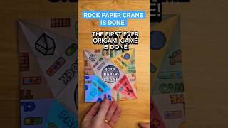 Rock Paper Crane is Here! w/ Printable file!