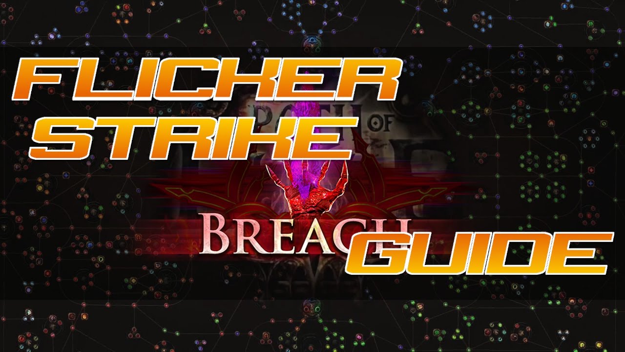 Current Status of Flicker Strike | Path of Exile 2.5 Breach League (Gameplay)