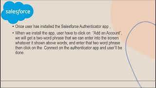Salesforce Authenticator