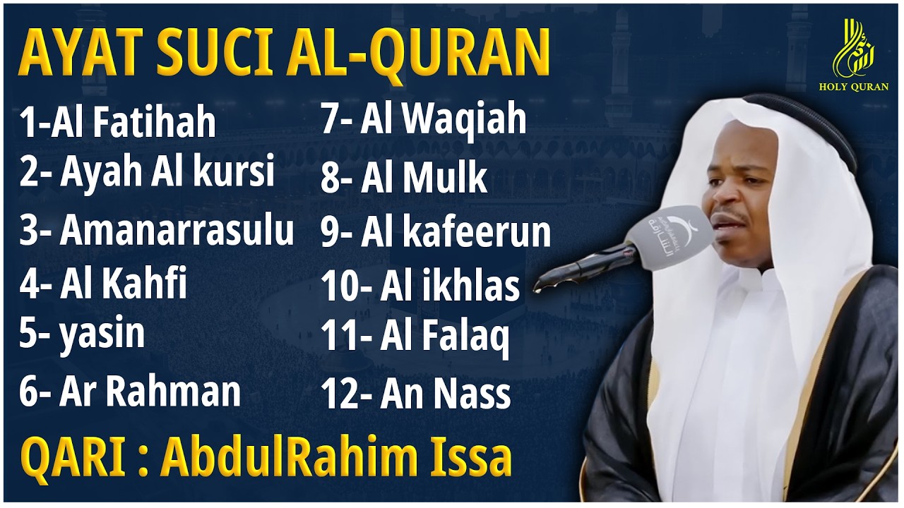 Alquran Dengan Suara Yang Sangat Indah | Alfatiha, Alkahfi,Yasin,Alwaqia, Arrahman,Almulk Almoeathat