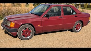 Mercedes W201 190D Stance, Gyeon Q2 One Evo Ceramic Coating, Gtechniq C4