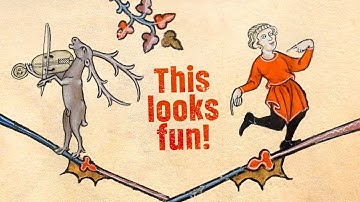 The quirky illustrations in the margins of medieval books!