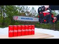 Experiment: Chainsaw vs Coca Cola