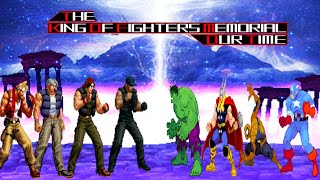 [KOF OUR TIME] Super Soldiers Team vs The Avengers Team
