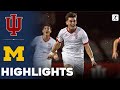 Indiana vs michigan  what a game  ncaa college soccer  highlights  november 08 2023