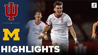 Indiana vs Michigan | What a Game | NCAA College Soccer | Highlights - November 08, 2023