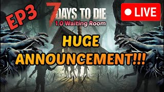 Getting Reacquainted with 7 Days to Die: HUGE ANNOUNCEMENT