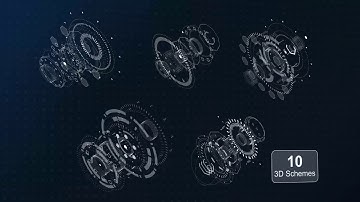 Sci fi Interface HUD Package | After Effects template