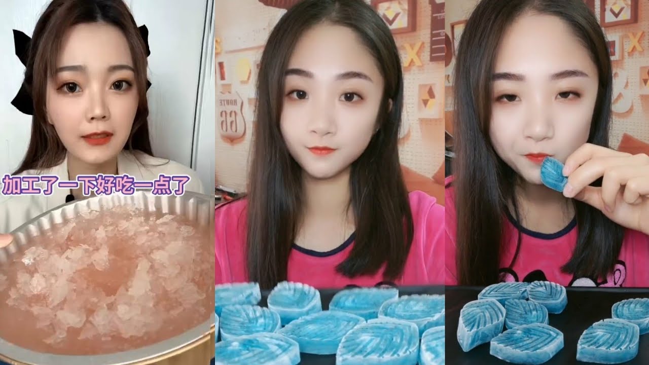 EATING ICE CREAM ASMR EP 70[SEN OFFICIAL] - YouTube