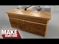 How To Make a Simple Tablesaw Outfeed Table From Plywood