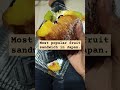 Japan's fruit sandwiches.