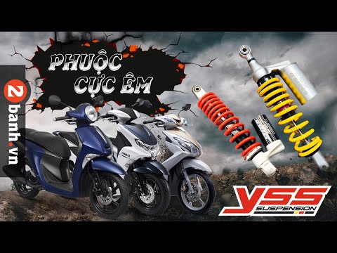 Video Review phuộc YSS cho Yamaha Freego, Janus, Luvias tại... - youtube