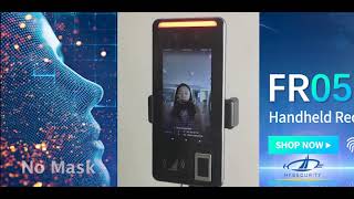 HFSecurity Newest FR05 5 inch face recognition device with English