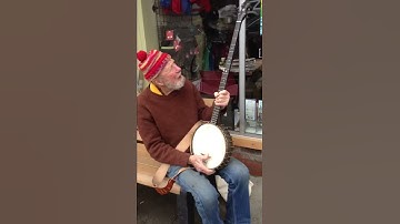 Pete Seeger Picking Seeders Banjo