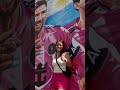 Fútbol culture, in Miami colors 💗🖤️ The “Miami es Fútbol” mural, presented by @royalcaribbean.