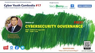 Cyber Youth Cambodia 17: Cybersecurity Governance (Khmer)