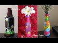 3 bottle decoration ideas  diy bottle art  home decoration ideas  shwetas creation