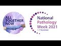 Meet the Pathologists: Virtual Careers Talks (5 Nov 2021)