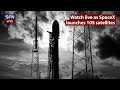 Watch as SpaceX launches a Falcon 9 rocket with 105 satellites