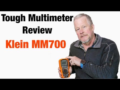 Low Cost but Tough Multimeter: Klein MM700 Tough Meter