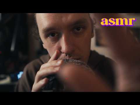 ASMR DEEP Whispers Into Your Ears with Mic Touching 🎧✨