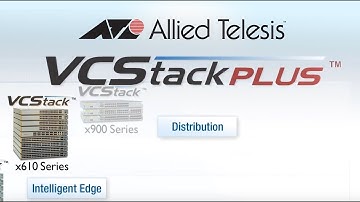 Allied Telesis VCStack Plus creates a single virtual unit out of two SwitchBlade chassis.