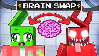 I BRAIN SWAPPED with EVIL BANBAN in Minecraft!
