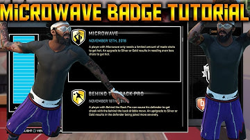 NBA 2K16 How To Get Microwave Badge EASY Tutorial