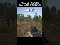 Hell Let Loose All Machine Guns #weaponasmr