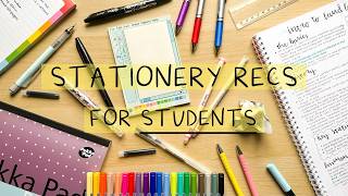 Stationery recommendations for students & note taking ✏️🎓✨
