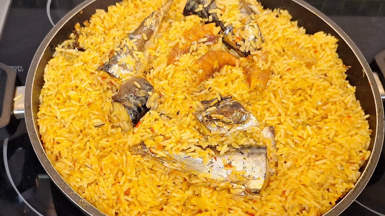 How To Cook Palm Oil Jollof Rice Delicious Palm oil Rice Quick And easy recipe 