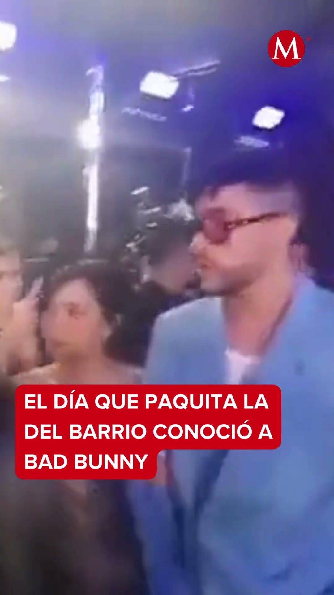 El día que Paquita la del Barrio conoció a Bad Bunny