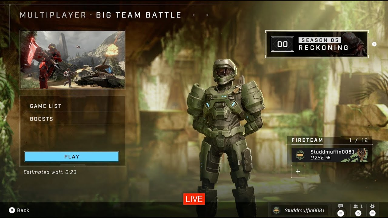 Big Team Battle | Live | Gameplay | Halo Infinite HD - YouTube
