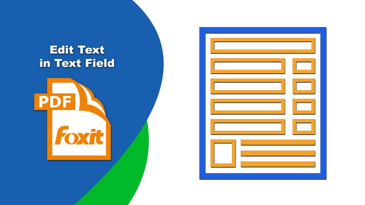 How to Modify Text Inside Any Fillable Text Box in Foxit PDF Editor ...