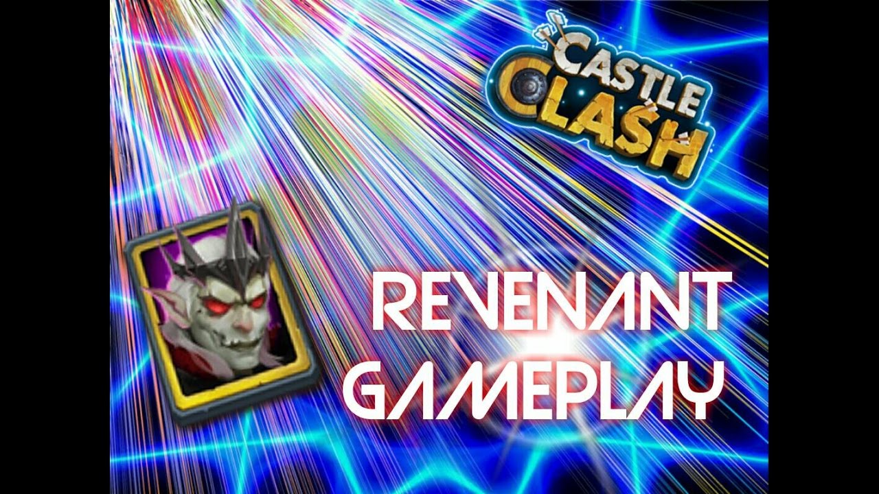 New Hero Revenant/Undead Cavalry Hero Review with Gameplay(Castle Clash)
