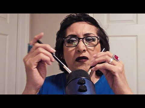 ASMR Sonidos con brochas y Chicle!