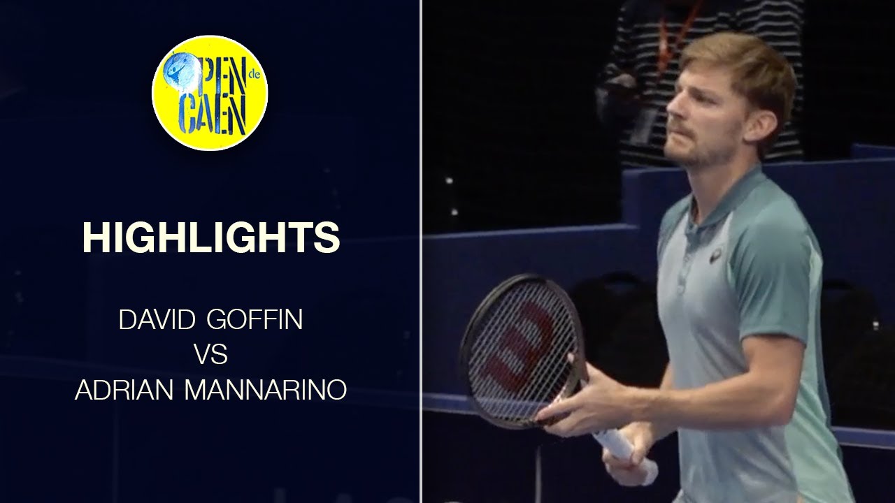 David Goffin vs Adrian Mannarino - Highlights - Open de Caen 2022