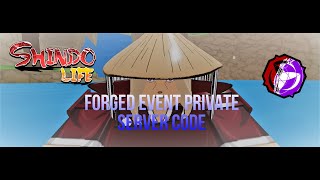FORGED EVENT * Private Server Codes In Shindo Life Rellgames 
