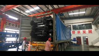 CRANE help load Container unloading loading dock ramps Hydraulic Forklift boarding bridge Platform