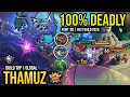 THAMUZ BEST BUILD 2025 | BUILD TOP 1 GLOBAL THAMUZ GAMEPLAY | MOBILE LEGENDS✓