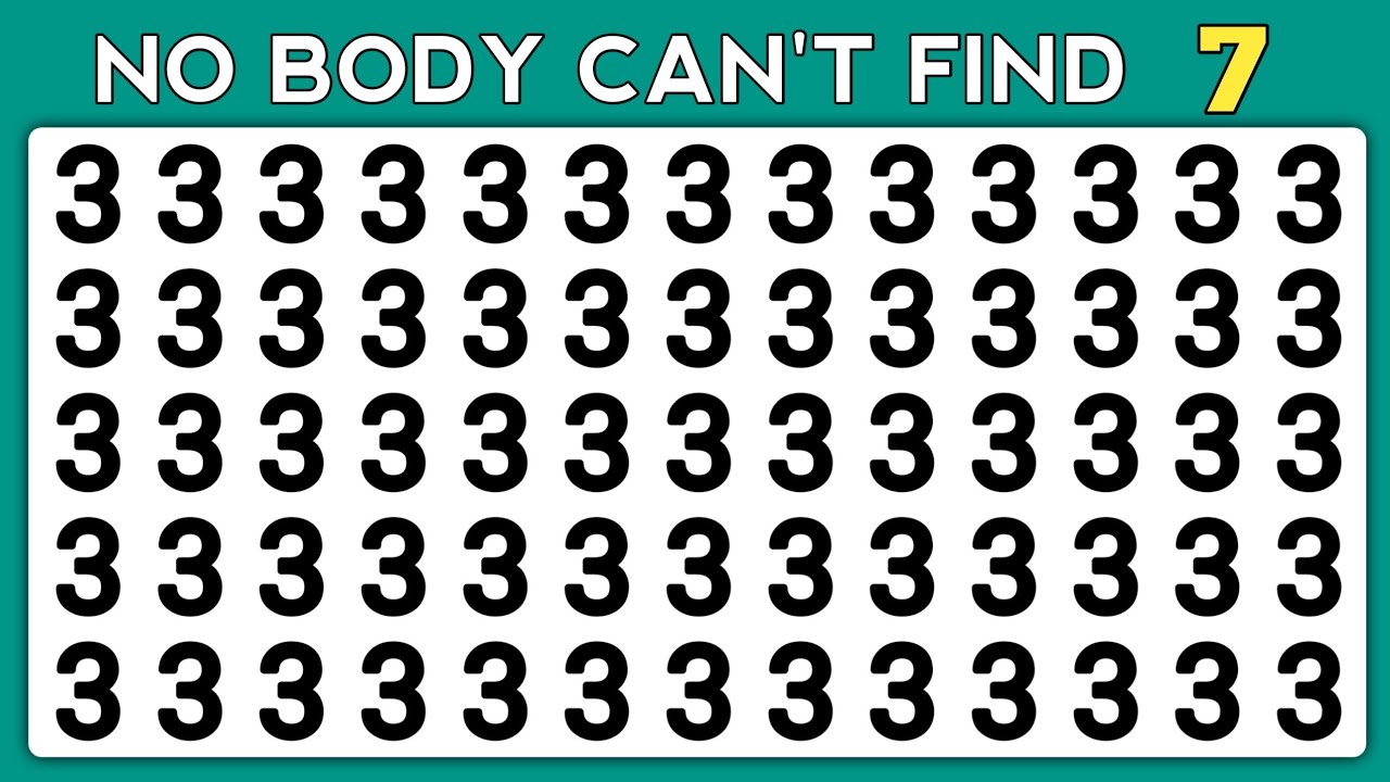 FIND THE ODD ONE OUT | TEST YOUR OBSERVATION SKILLS | NUMBER AND LETTER ...
