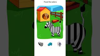 DOP 3 Feed the zebra 🦓 cool game ever played #shorts