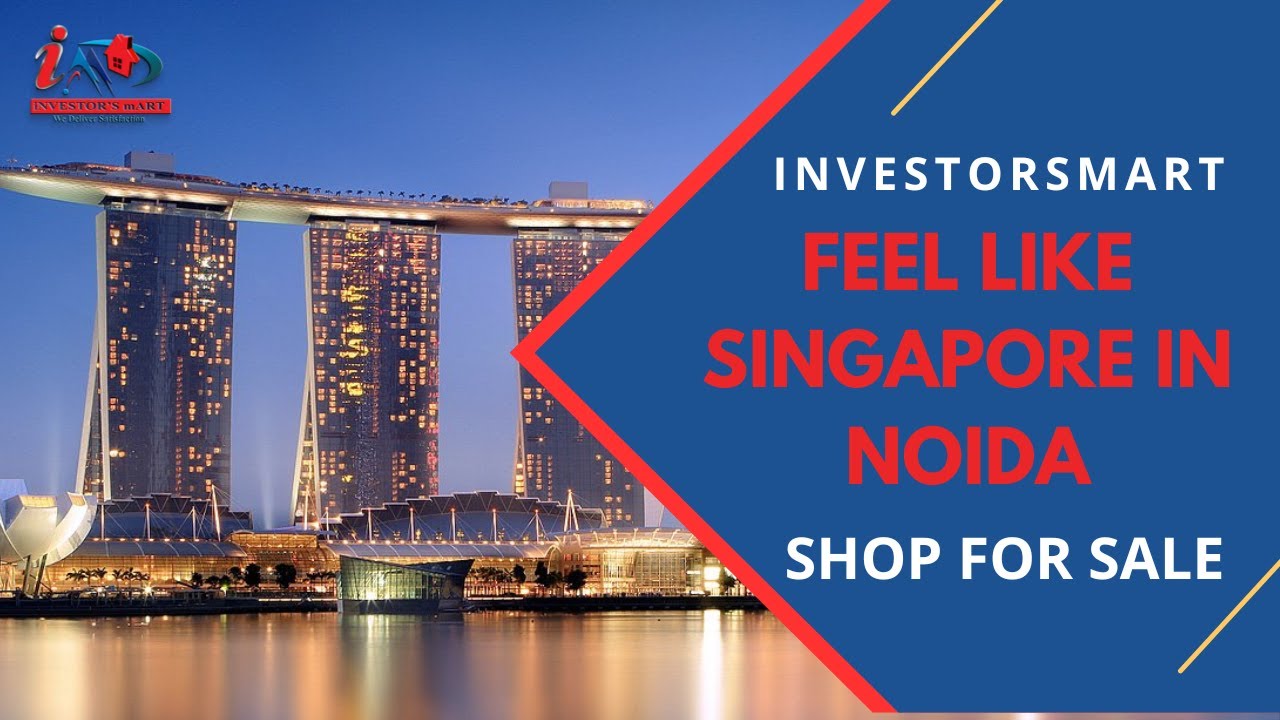 Feel like Singapore in noida 😱 Retails & offices❤️