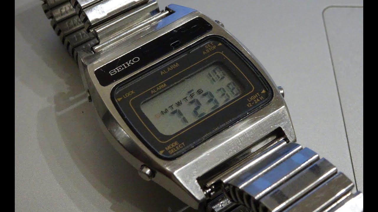 HPW 19: Seiko A638-5000 Watch (1981) - YouTube