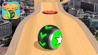 Sky Rolling Ball Going Run 3D Gameplay Speedrun Level 11 screenshot 5