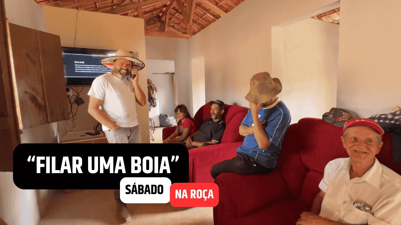 SÁBADO NA ROÇA: LEITE CEDO, ALMOÇO IMPROVISO E TRETA DA ANTENA 📡🍽️