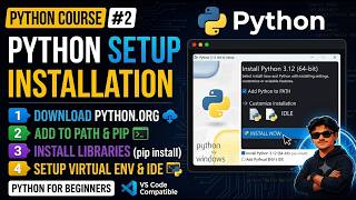 Python Installation & Setup for Absolute Beginners (2026)