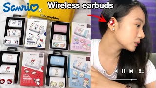 SANRIO BEANS WIRELESS EARBUDS UNBOXING & REVIEW 2020 | THECOOPIDEA HAUL ⭐️  Nikki Soriano